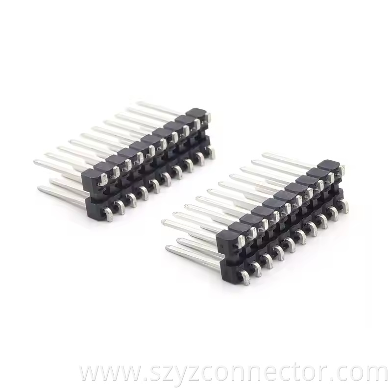 3.5mm6.0mm Pitch Pin Header Vehicle Connector Dual Row SMT SQ1.50.75 H4.5mm 210P LCP (4)